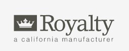Royalty a California Manufacturer Logo